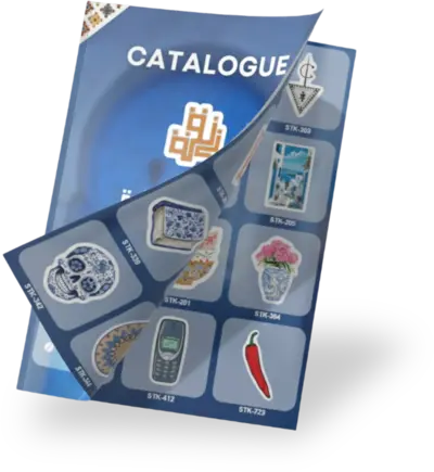 Aperçu du catalogue de stickers Zan9a